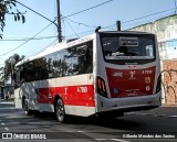 Pêssego Transportes 4 7090 na cidade de São Paulo, São Paulo, Brasil, por Gilberto Mendes dos Santos. Número da foto: #:id.