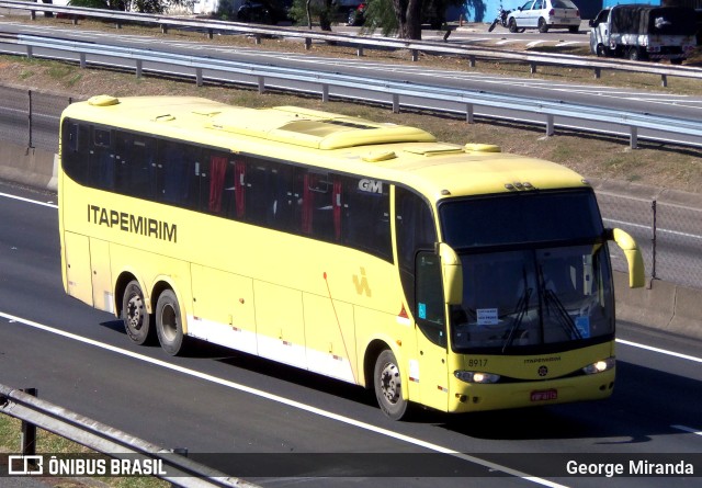 Viação Itapemirim 8917 na cidade de São José dos Campos, São Paulo, Brasil, por George Miranda. ID da foto: 10530189.