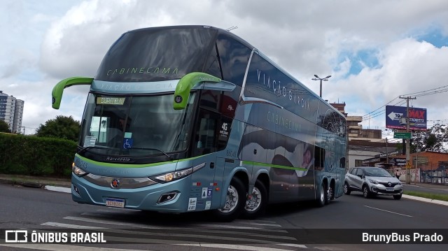 Viação Garcia 86045 na cidade de Ponta Grossa, Paraná, Brasil, por BrunyBus Prado. Número da foto: #10530577.