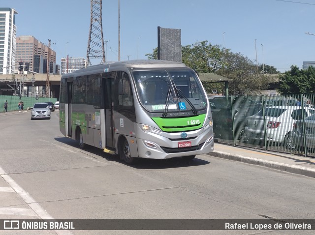 Transcooper > Norte Buss 1 6510 na cidade de São Paulo, São Paulo, Brasil, por Rafael Lopes de Oliveira. ID da foto: 10528916.