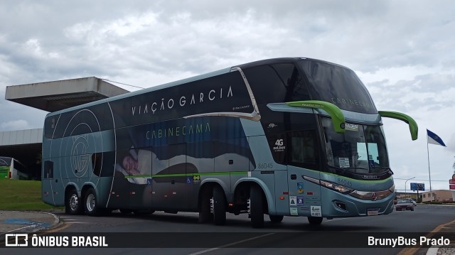 Viação Garcia 86045 na cidade de Ponta Grossa, Paraná, Brasil, por BrunyBus Prado. Número da foto: #10530582.
