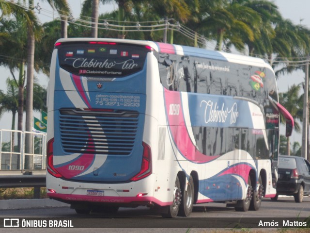 Clebinho Turismo 1090 na cidade de Fortaleza, Ceará, Brasil, por Amós  Mattos. ID da foto: 10530964.