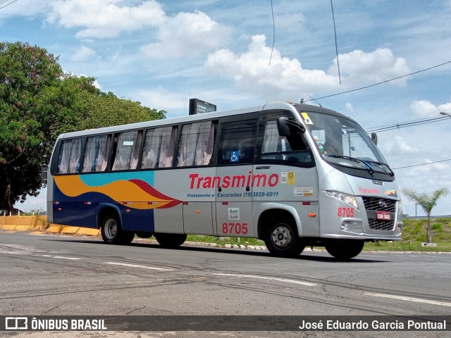 Transmimo 8705 na cidade de Campinas, São Paulo, Brasil, por José Eduardo Garcia Pontual. ID da foto: 10530137.