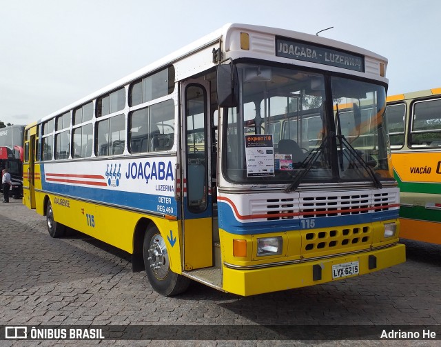 Empresa Joaçabense de Transportes Coletivos 115 na cidade de Curitiba, Paraná, Brasil, por Adriano He. ID da foto: 10529860.