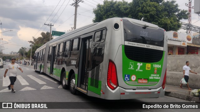 Viação Santa Brígida 1 0004 na cidade de São Paulo, São Paulo, Brasil, por Espedito de Brito Gomes. Número da foto: #10529347.