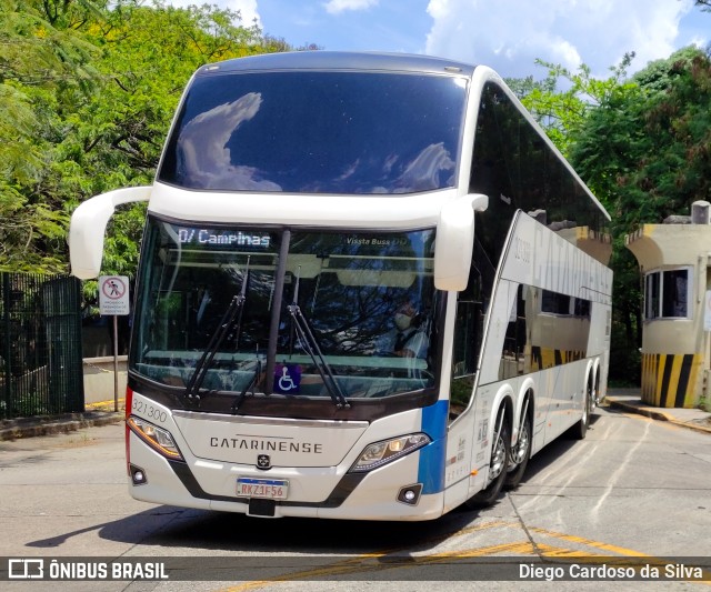 Auto Viação Catarinense 321300 na cidade de São Paulo, São Paulo, Brasil, por Diego Cardoso da Silva. Número da foto: #10529170.