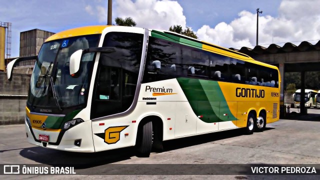 Empresa Gontijo de Transportes 10905 na cidade de Belo Horizonte, Minas Gerais, Brasil, por VICTOR PEDROZA. ID da foto: 10531482.