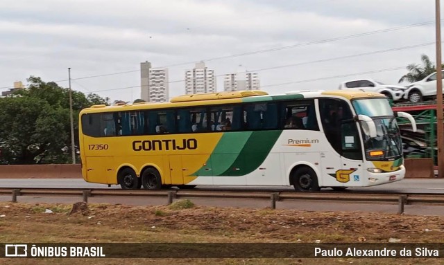 Empresa Gontijo de Transportes 17350 na cidade de Betim, Minas Gerais, Brasil, por Paulo Alexandre da Silva. ID da foto: 10530731.