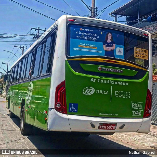 Tijuquinha - Auto Viação Tijuca C50163 na cidade de Rio de Janeiro, Rio de Janeiro, Brasil, por Nathan Gabriel. ID da foto: 10528910.