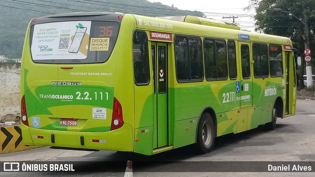 Santo Antônio Transportes Niterói 2.2.111 na cidade de Niterói, Rio de Janeiro, Brasil, por Daniel Alves. ID da foto: 10528611.