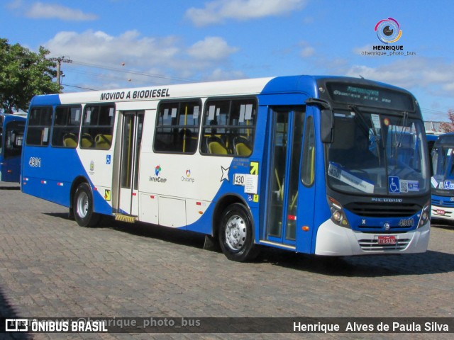 Onicamp Transporte Coletivo 4901 na cidade de Campinas, São Paulo, Brasil, por Henrique Alves de Paula Silva. Número da foto: #10531446.