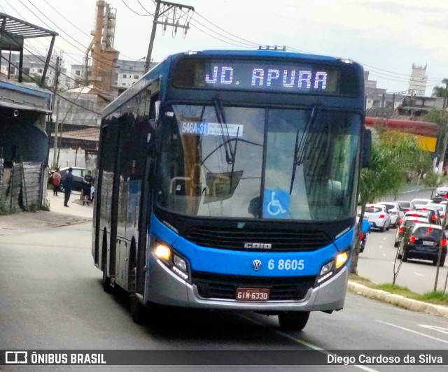 Cooper Líder > A2 Transportes 6 8605 na cidade de São Paulo, São Paulo, Brasil, por Diego Cardoso da Silva. Número da foto: #10529049.