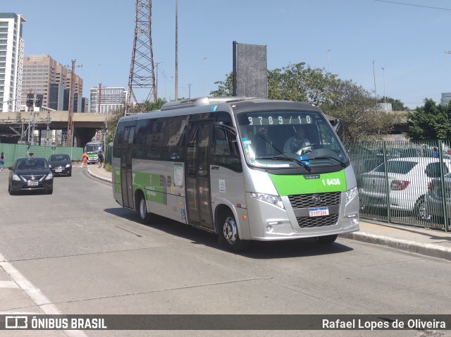 Transcooper > Norte Buss 1 6436 na cidade de São Paulo, São Paulo, Brasil, por Rafael Lopes de Oliveira. Número da foto: #10528901.