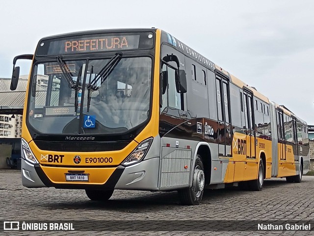 Mobi Rio E901000 na cidade de Rio de Janeiro, Rio de Janeiro, Brasil, por Nathan Gabriel. Número da foto: #10528905.