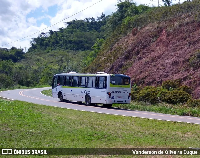 Expresso Glória 2111 na cidade de Valença, Rio de Janeiro, Brasil, por Vanderson de Oliveira Duque. Número da foto: #10530685.