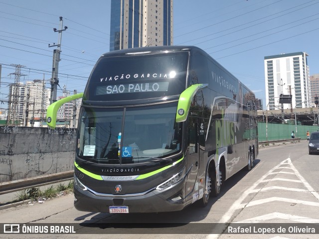 Viação Garcia 88049 na cidade de São Paulo, São Paulo, Brasil, por Rafael Lopes de Oliveira. ID da foto: 10530972.