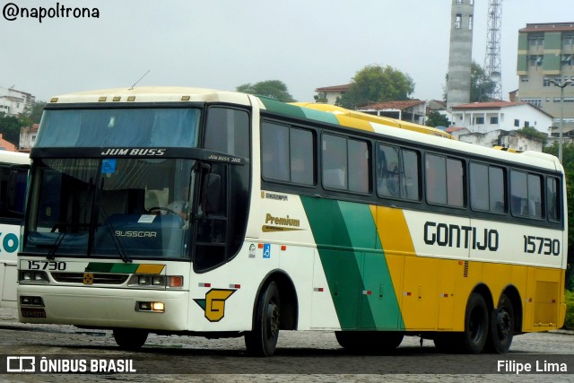 Empresa Gontijo de Transportes 15730 na cidade de Jequié, Bahia, Brasil, por Filipe Lima. ID da foto: 10531779.