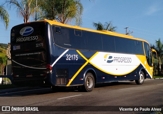 Viação Progresso 32175 na cidade de Aparecida, São Paulo, Brasil, por Vicente de Paulo Alves. ID da foto: 10444346.