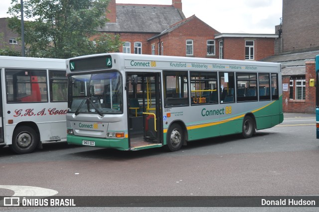 GHA Coaches  na cidade de Wrexham, Wrexham, País de Gales, por Donald Hudson. ID da foto: 10443989.