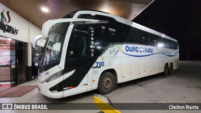 Viação Ouro e Prata 710 na cidade de Soledade, Rio Grande do Sul, Brasil, por Cleiton Rasta. Número da foto: #10445183.