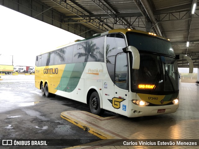 Empresa Gontijo de Transportes 17340 na cidade de Aparecida, São Paulo, Brasil, por Carlos Vinicius Estevão Menezes. Número da foto: #10445801.