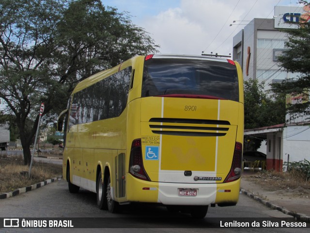 Viação Itapemirim 8901 na cidade de Caruaru, Pernambuco, Brasil, por Lenilson da Silva Pessoa. ID da foto: 10445188.