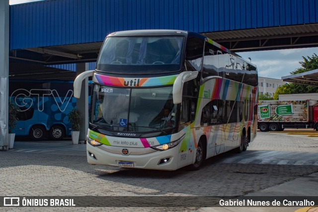 UTIL - União Transporte Interestadual de Luxo 11908 na cidade de Resende, Rio de Janeiro, Brasil, por Gabriel Nunes de Carvalho. Número da foto: #10443660.