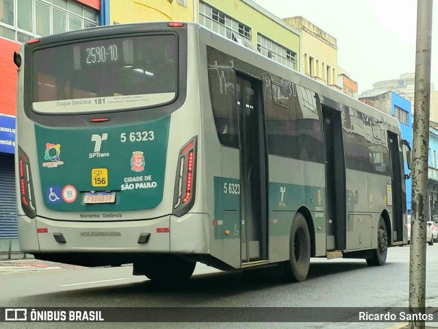 Transunião Transportes 5 6323 na cidade de São Paulo, São Paulo, Brasil, por Ricardo Santos. Número da foto: #10443417.