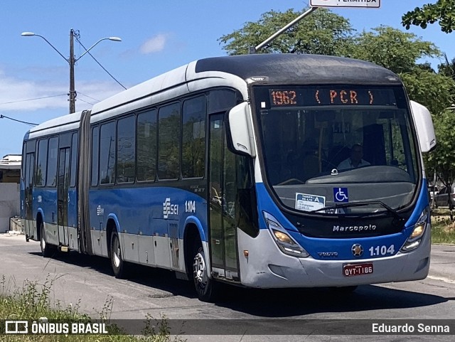 Cidade Alta Transportes 1.104 na cidade de Olinda, Pernambuco, Brasil, por Eduardo Senna. ID da foto: 10443406.