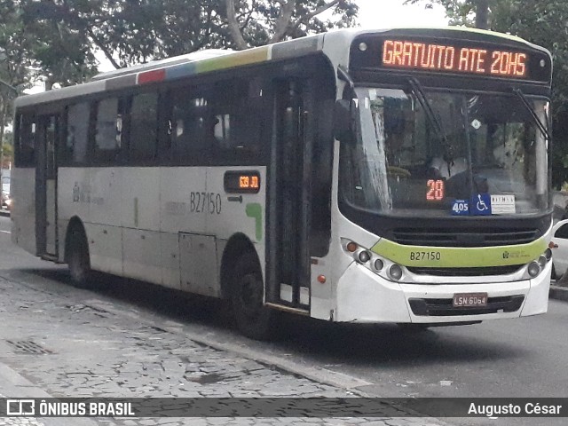 Caprichosa Auto Ônibus B27150 na cidade de Rio de Janeiro, Rio de Janeiro, Brasil, por Augusto César. Número da foto: #10445980.