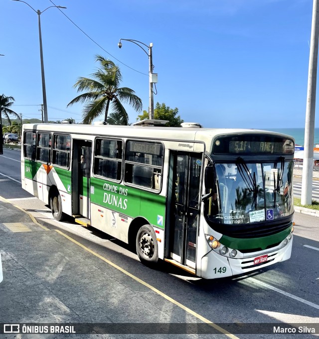 Viação Cidade das Dunas 149 na cidade de Natal, Rio Grande do Norte, Brasil, por Marco Silva. ID da foto: 10443549.