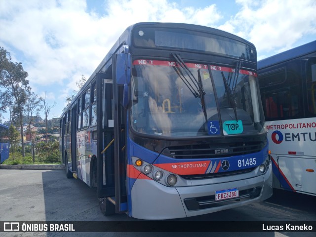 Next Mobilidade - ABC Sistema de Transporte 81.485 na cidade de São Bernardo do Campo, São Paulo, Brasil, por Lucas Kaneko. ID da foto: 10443970.