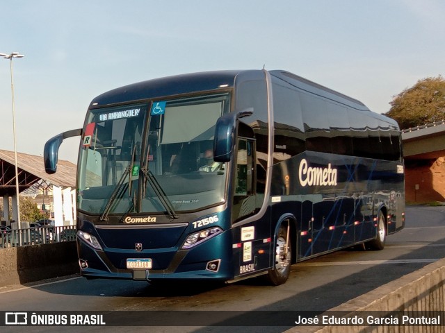 Viação Cometa 721506 na cidade de Campinas, São Paulo, Brasil, por José Eduardo Garcia Pontual. Número da foto: #10444840.