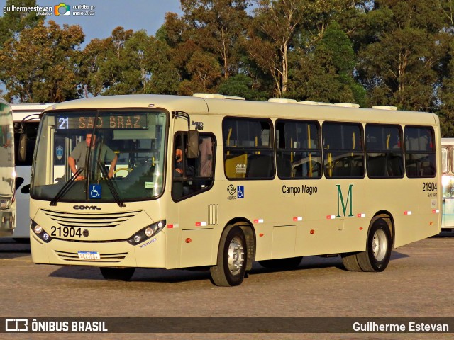 Auto Viação São Braz 21904 na cidade de Curitiba, Paraná, Brasil, por Guilherme Estevan. ID da foto: 10444509.