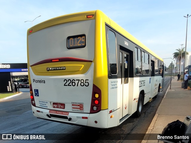 Viação Pioneira 226785 na cidade de Lago Sul, Distrito Federal, Brasil, por Brenno Santos. ID da foto: 10444267.