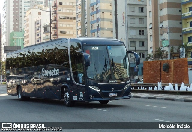 Viação Cometa 721510 na cidade de Santos, São Paulo, Brasil, por Moiséis Inácio. ID da foto: 10445005.