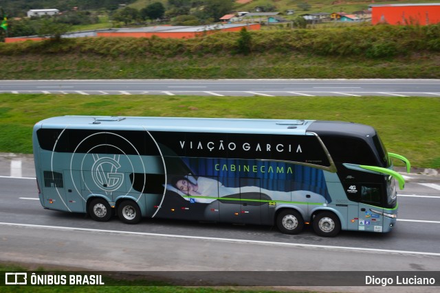 Viação Garcia 86025 na cidade de Joinville, Santa Catarina, Brasil, por Diogo Luciano. Número da foto: #10446280.