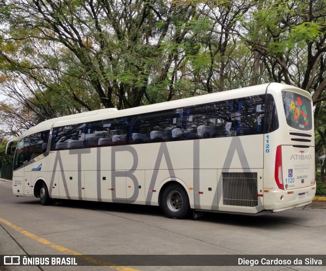 Viação Atibaia São Paulo 1120 na cidade de São Paulo, São Paulo, Brasil, por Diego Cardoso da Silva. Número da foto: #10445020.