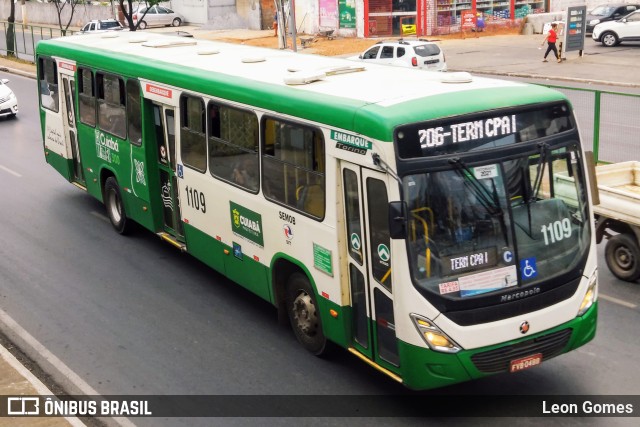 Viação Paraense Cuiabá Transportes 1109 na cidade de Cuiabá, Mato Grosso, Brasil, por Leon Gomes. Número da foto: #10443622.
