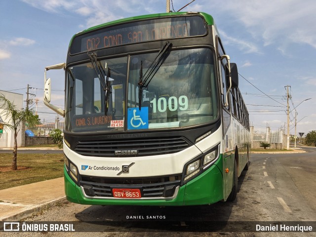 Viação Paraense Cuiabá Transportes 1009 na cidade de Cuiabá, Mato Grosso, Brasil, por Daniel Henrique. Número da foto: #10443464.