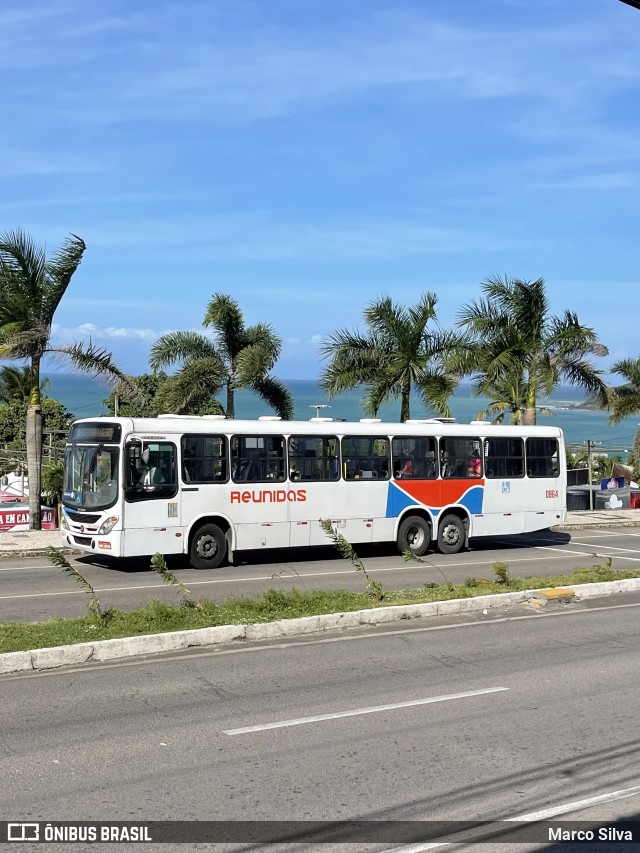 Reunidas Transportes Urbanos 0864 na cidade de Natal, Rio Grande do Norte, Brasil, por Marco Silva. Número da foto: #10443524.