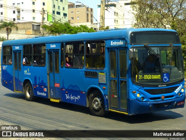 Independência > Trans Oeste Transportes 10527 na cidade de Belo Horizonte, Minas Gerais, Brasil, por Matheus Adler. Número da foto: #10446005.