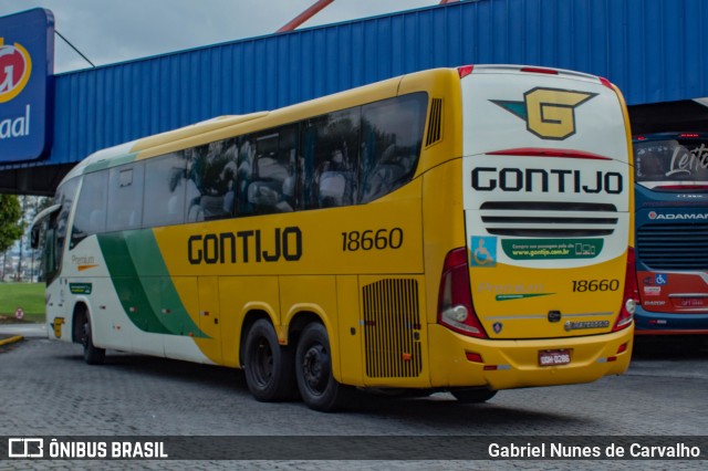 Empresa Gontijo de Transportes 18660 na cidade de Resende, Rio de Janeiro, Brasil, por Gabriel Nunes de Carvalho. Número da foto: #10445260.