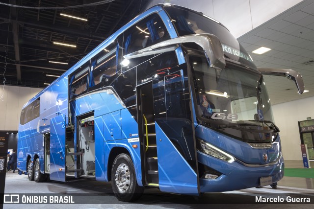 Marcopolo  na cidade de São Paulo, São Paulo, Brasil, por Marcelo Guerra. Número da foto: #10447483.