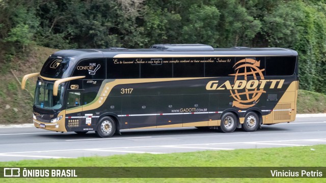 Auto Viação Gadotti 3117 na cidade de Joinville, Santa Catarina, Brasil, por Vinicius Petris. Número da foto: #10448653.