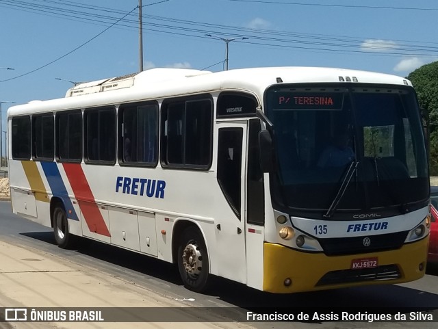 Fretur Transportes e Turismo 135 na cidade de Teresina, Piauí, Brasil, por Francisco de Assis Rodrigues da Silva. Número da foto: #10449472.