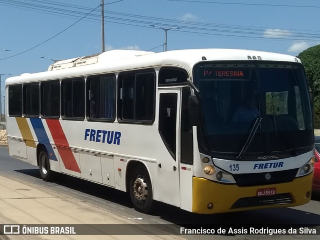 Fretur Transportes e Turismo 135 na cidade de Teresina, Piauí, Brasil, por Francisco de Assis Rodrigues da Silva. ID da foto: 10449472.