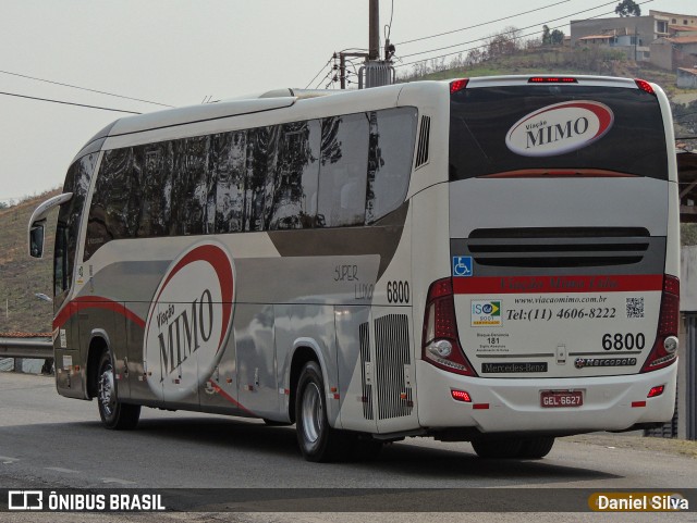 Viação Mimo 6800 na cidade de São Lourenço, Minas Gerais, Brasil, por Daniel Silva. ID da foto: 10449363.