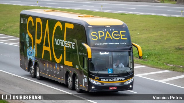 Expresso Nordeste 5420 na cidade de Joinville, Santa Catarina, Brasil, por Vinicius Petris. Número da foto: #10448654.
