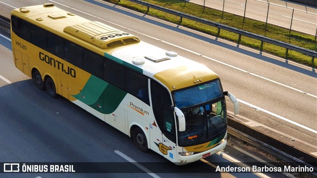 Empresa Gontijo de Transportes 14520 na cidade de Guarulhos, São Paulo, Brasil, por Anderson Barbosa Marinho. Número da foto: #10449431.